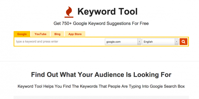 keyword tool io